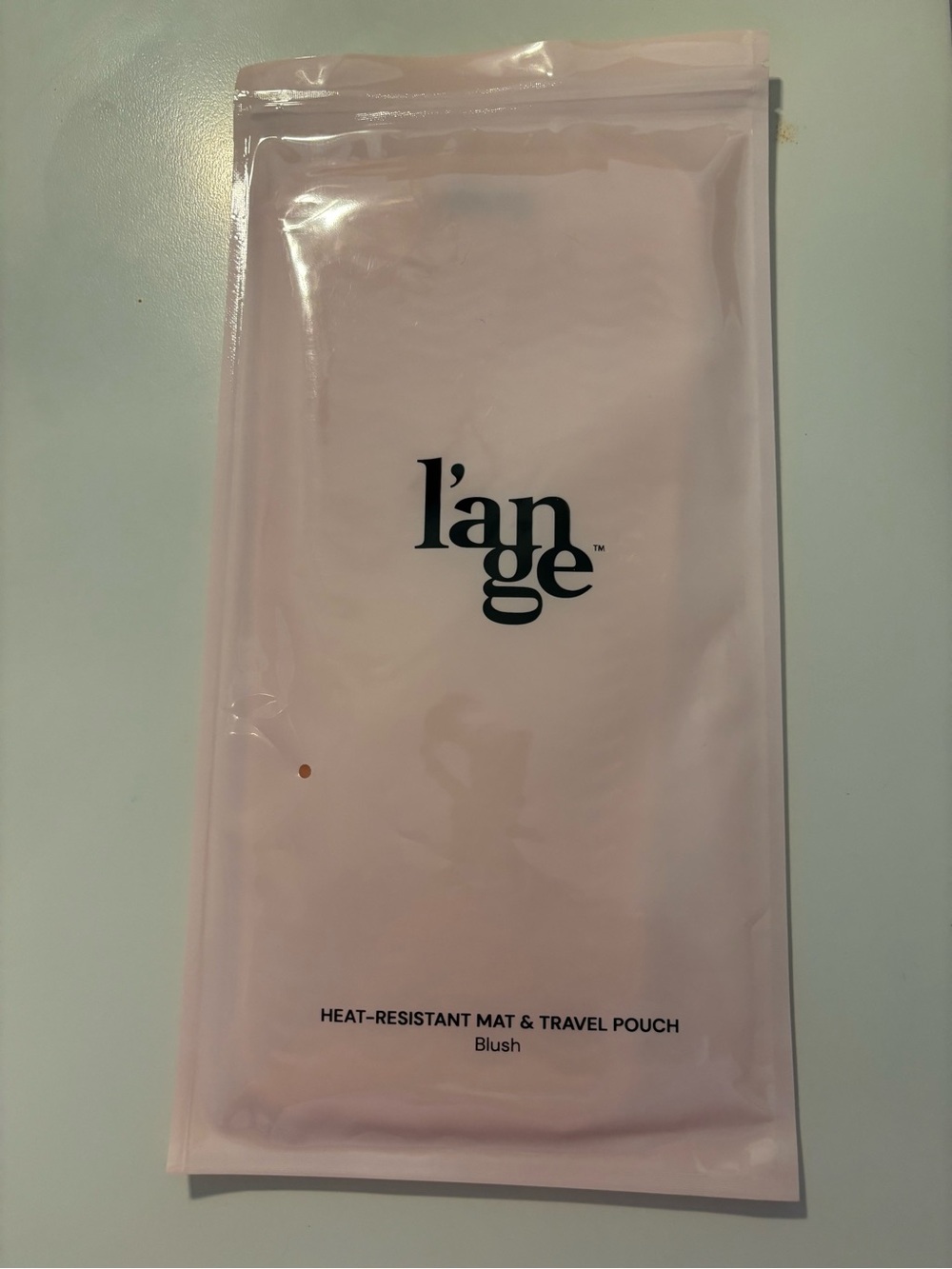 Lange Blush Heat-Resistant Mat & Travel Pouch